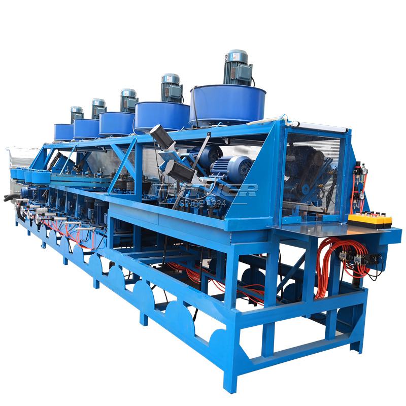 Automatic hinge polishing machine