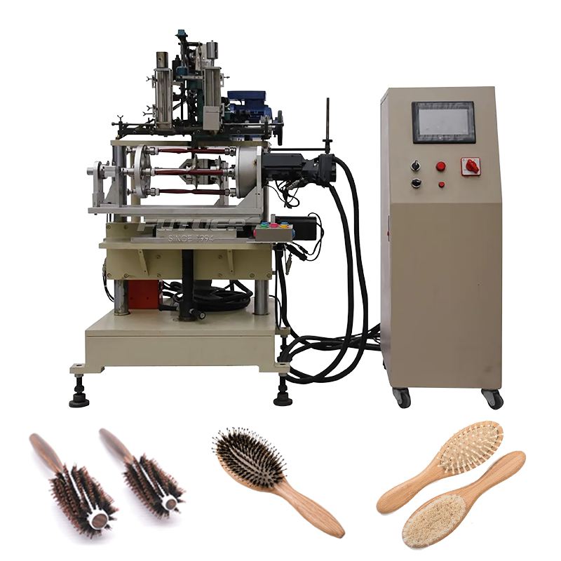 3 Axis Hair Brush Drilling And Tufting Machine