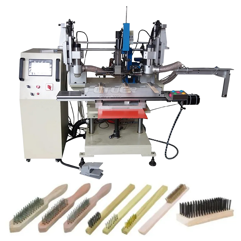 3 Axis 3 Head Drilling and Tufting Machine