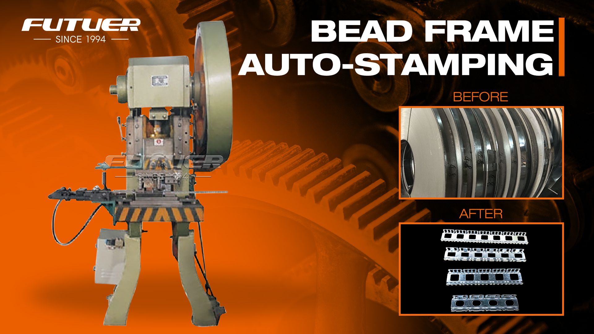 Bead Frame Stamping Machine