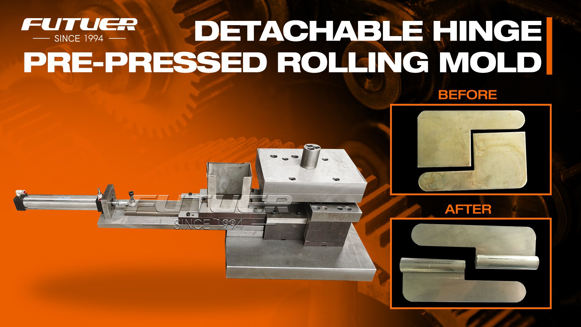 Detachable Hinge Pre-Rolling Mold