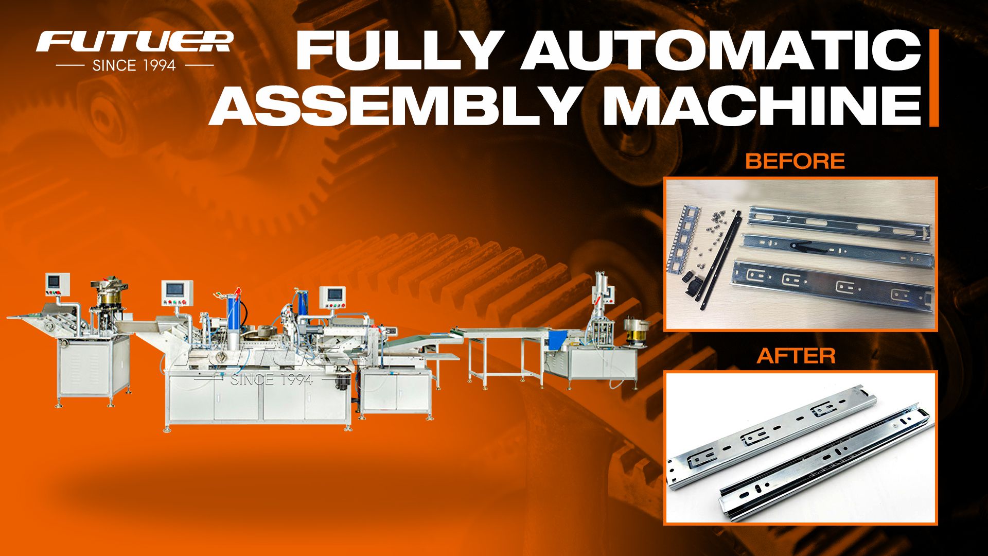 Slide Rail Fully Automatic Assembly Machine